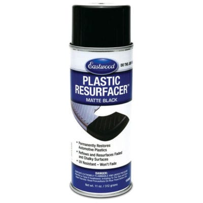 PLASTIC RESURFACER MATTE BLACK - Bodyshop Paint Supplies Bayswater
