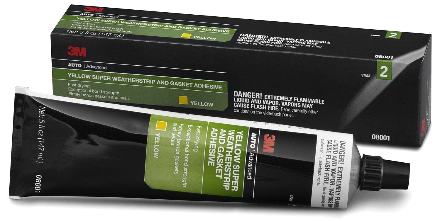 3M™ YELLOW SUPER WEATHERSTRIP & GASKET ADHESIVE Paint