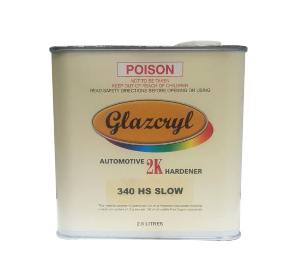 GLAZCRYL AUTOMOTIVE 2K HARDENER 340 HS SLOW