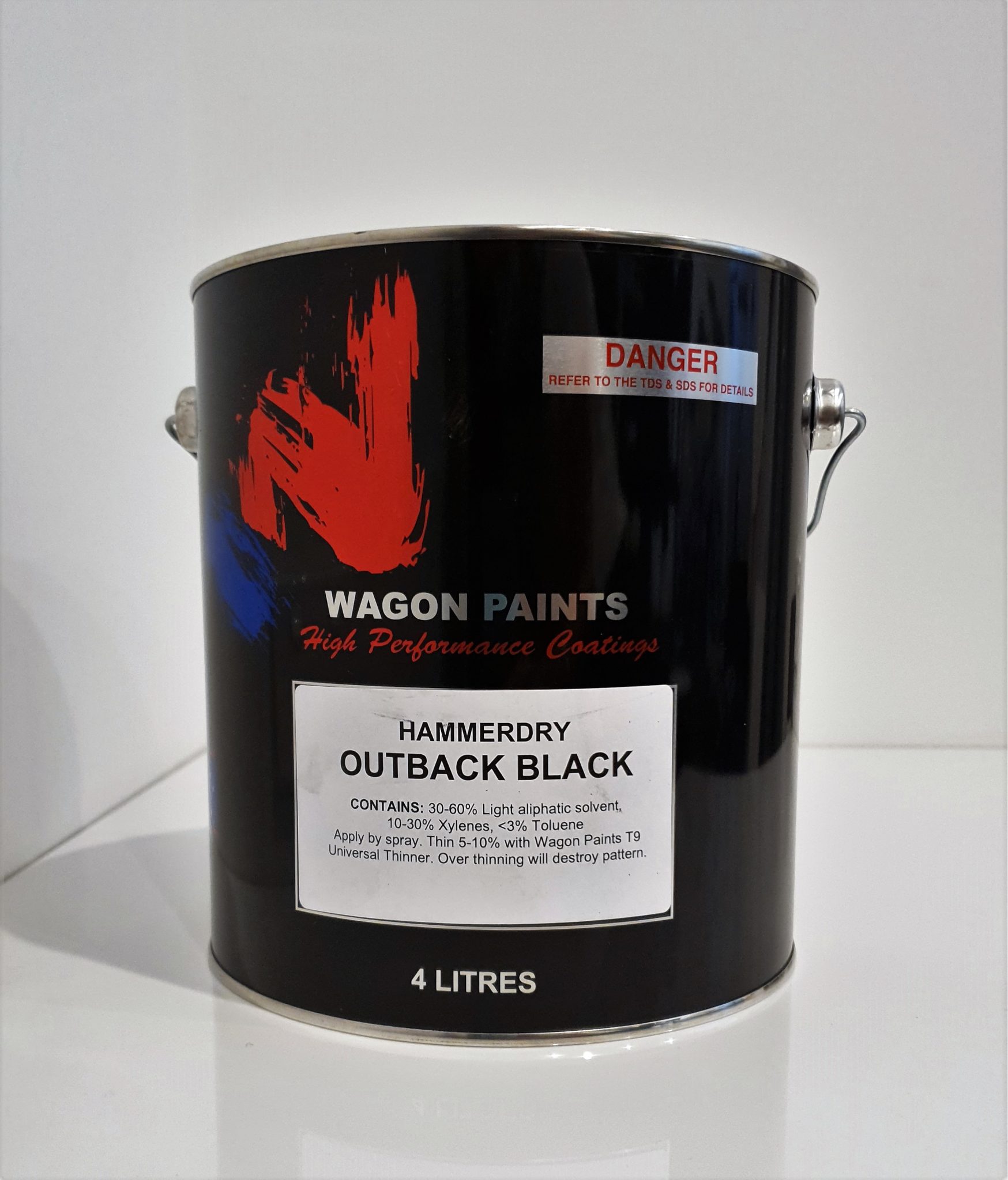 WAGON HAMMERDRY OUTBACK BLACK Paint Supplies Bayswater
