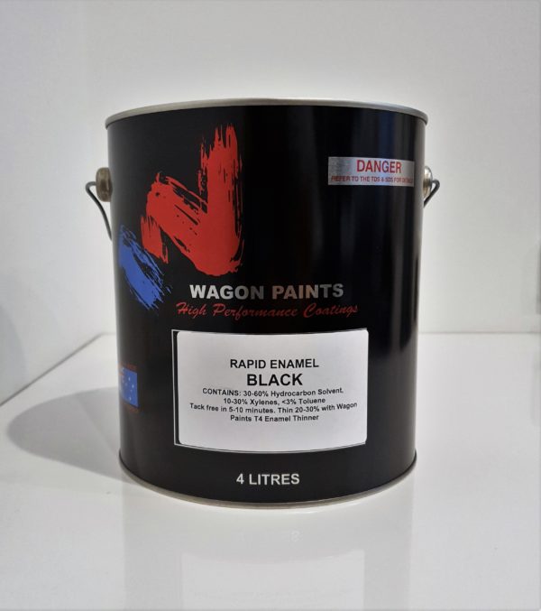 WAGON RAPID ENAMEL BLACK